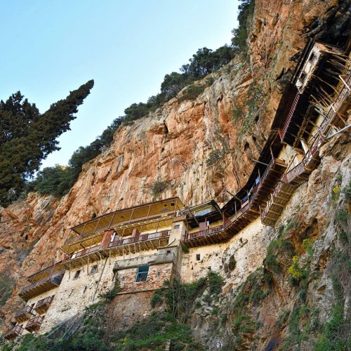 Trekking in the mountainous heart of the Peloponnese