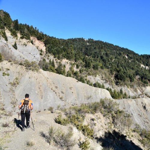 Trekking in the mountainous heart of the Peloponnese