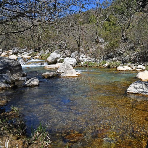 Trekking in the mountainous heart of the Peloponnese
