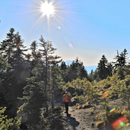 Trekking in the mountainous heart of the Peloponnese
