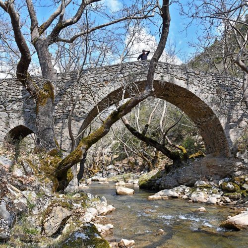 Trekking in the mountainous heart of the Peloponnese
