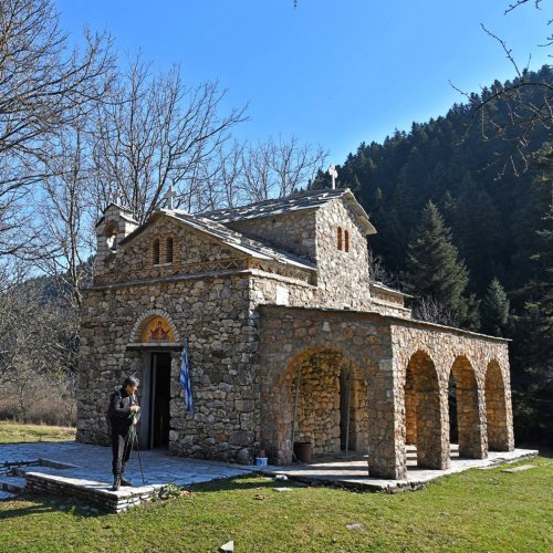 Trekking in the mountainous heart of the Peloponnese
