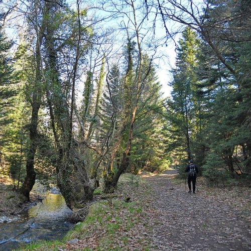 Trekking in the mountainous heart of the Peloponnese