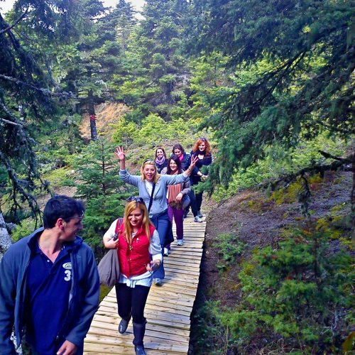 Walking and sightseeing short stay in Mainland Greece
