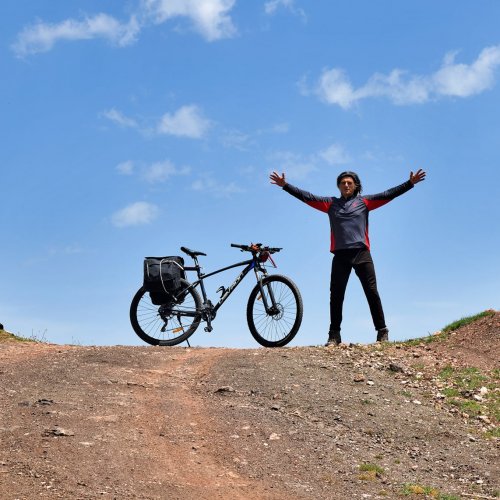 Mountain bike touring in Arcadia