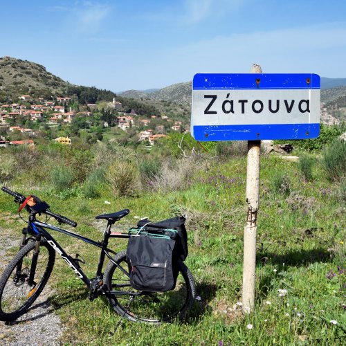 Mountain bike touring in Arcadia