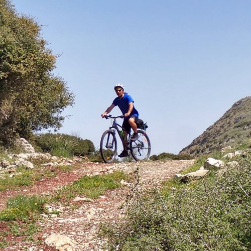 Mountain bike touring in Arcadia