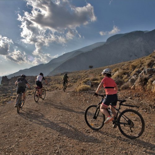 VTT en Crète. L'est de la Crète hors des sentiers battus