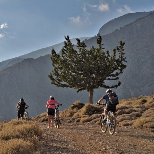 VTT en Crète. L'est de la Crète hors des sentiers battus