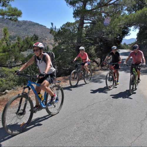 VTT en Crète. L'est de la Crète hors des sentiers battus