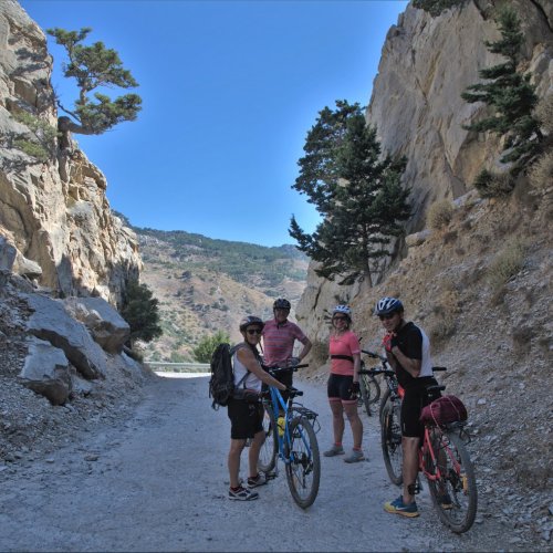 VTT en Crète. L'est de la Crète hors des sentiers battus