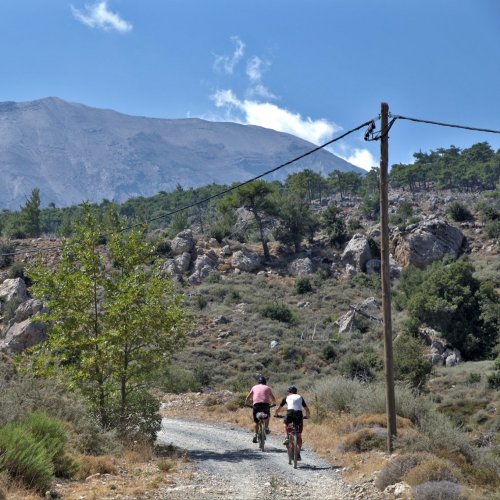 VTT en Crète. L'est de la Crète hors des sentiers battus