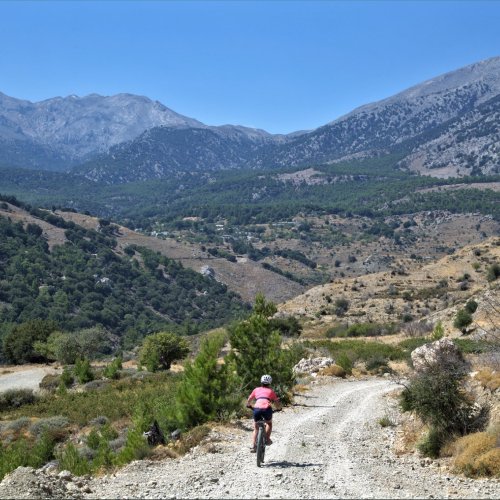 VTT en Crète. L'est de la Crète hors des sentiers battus