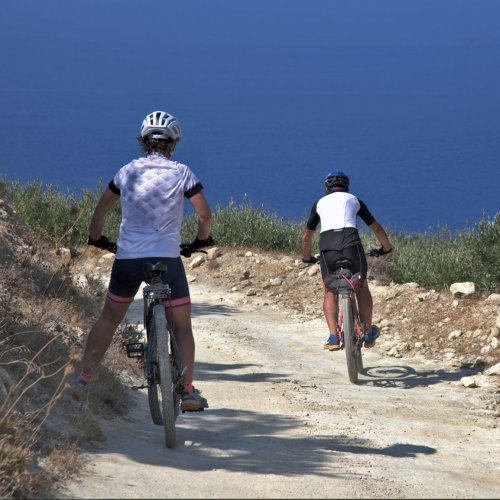 VTT en Crète. L'est de la Crète hors des sentiers battus