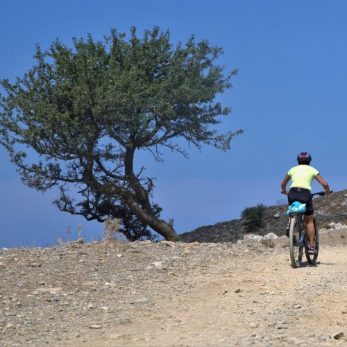 VTT en Crète. L'est de la Crète hors des sentiers battus