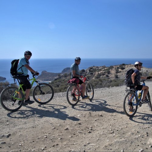 VTT en Crète. L'est de la Crète hors des sentiers battus
