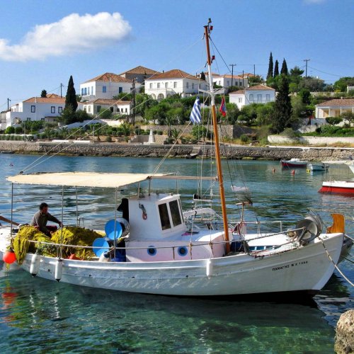 Bike holidays on the island of Spetses